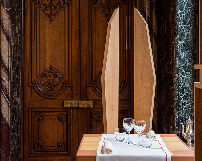 Ducasse restaurant interior
